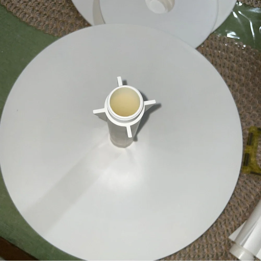 NEW White Three-Tiered Stand Cake Hard Plastic Stand